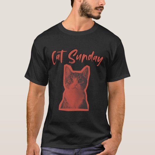 Funny Cat T-shirt (Voorkant)