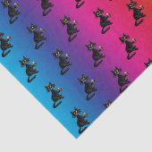 Funny Cat Tissue Paper Tissuepapier (Detail)