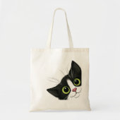 Funny Cat Tote Bag (Voorkant)