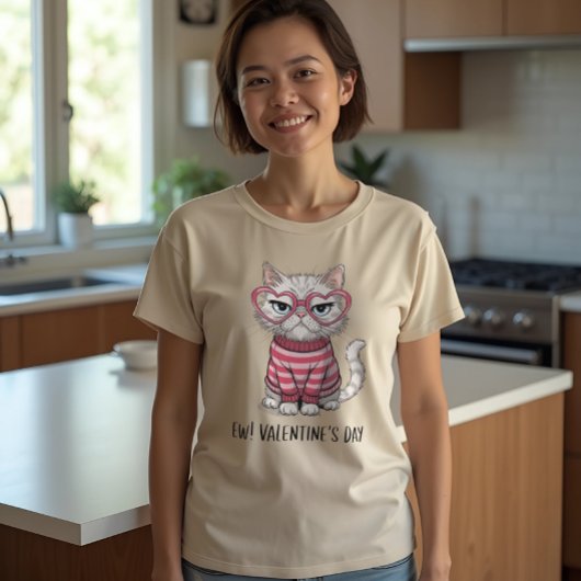 Funny Cat Valentijn T-shirt