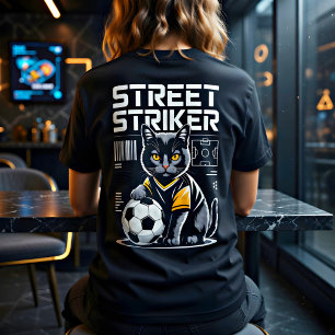 Funny Cat Voetbalshirt Geschenk T-shirt