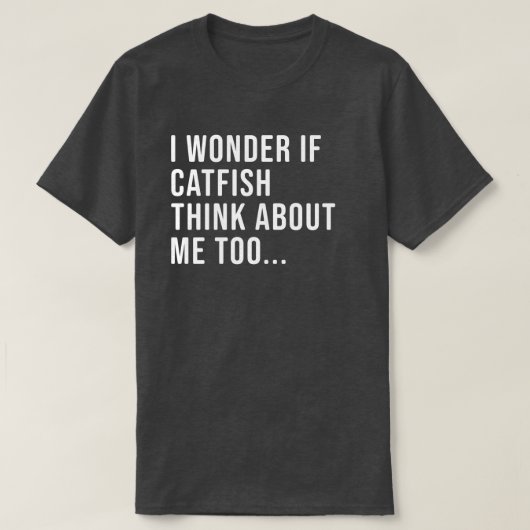 Funny Catfish Vist Shirt voor mannen en vrouwen (Design voorkant)