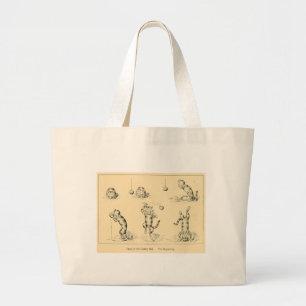  Funny Catnip Cat Grote Tote Bag