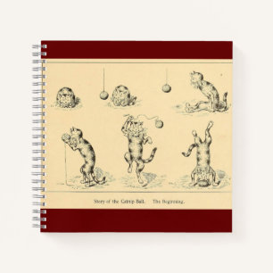  Funny Catnip Cat Notitieboek