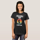 Funny Cats and Programming Engineers Computer hen T-shirt (Voorkant volledig)