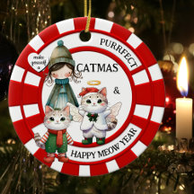 Funny Cats Crazy Cat Lady Schattige Kerst