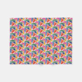 Funny cats fleece deken (Voorkant (Horizontaal))