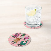 Funny Cats in Ugly KerstSweaters Kartonnen Onderzetters (Insitu)