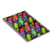 Funny Cats Pattern-54578 Notitieboek (Rechterzijde)