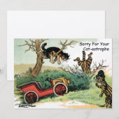 Funny Cats van Louis Wain Get Well Card Sjabloon (Voorkant / Achterkant)