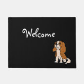 Funny Cavalier King Charles Spaniel Art Doormat Deurmat (Voorkant)