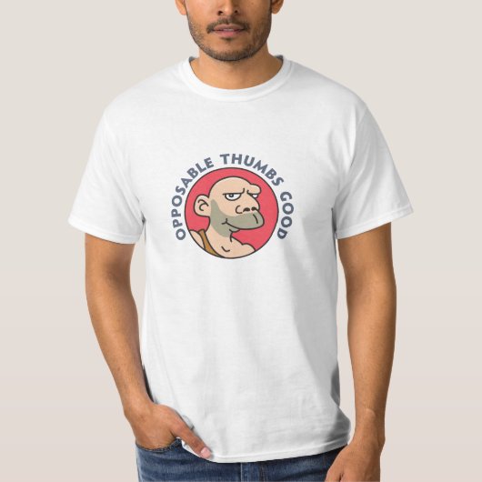 Funny Caveman T-shirt (Voorkant)