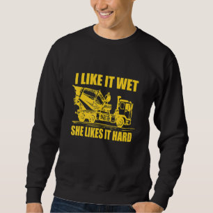 Funny Cement Mixer Quote Cement Truck Cool for BUI Trui