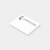 Funny Certified Realtime Reporter CRR Post-it® Notes (Schuin)