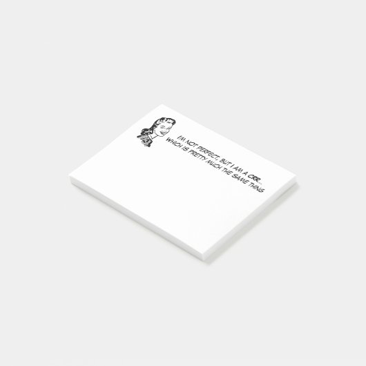 Funny Certified Realtime Reporter CRR Post-it® Notes (Schuin)