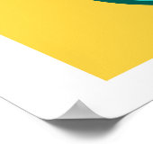 Funny Chameleon - Leuke Dierenspeelkamer Poster (Hoek)