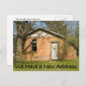 Funny Change of Address Briefkaart #31 (Voorkant / Achterkant)