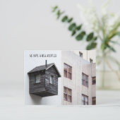 Funny Change of Address briefkaart - personalize (Staand voorkant)