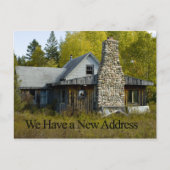 Funny Change of Address Card - Nice Chimney Aankondigingskaart (Voorkant)