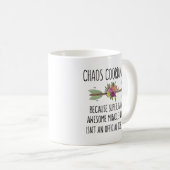 Funny Chaos Coordinateur Dons Idea Mug Coffee Cup (Devant droit)