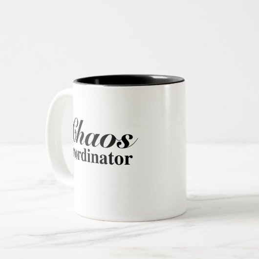 Funny Chaos Coordinator Mok mam (Voorkant links)