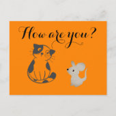 Funny Chat et carte postale de la souris - Jouer à (Devant)