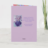 Funny Chat Merry Catsmas chats Carte de Noël (Dos)