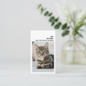 Funny Chat Pun Dating Cartes de visite (Debout devant)