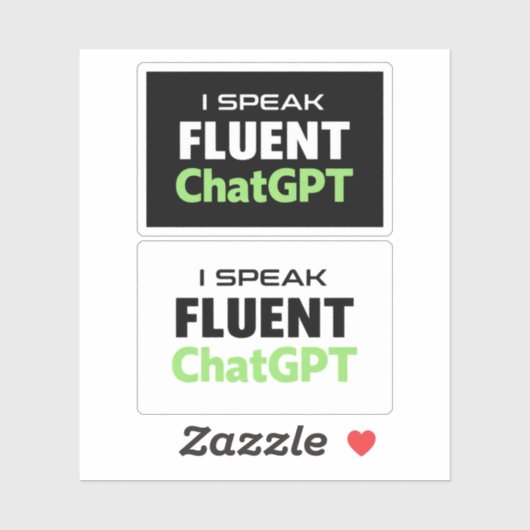 Funny ChatGPT Stickers (Vel)