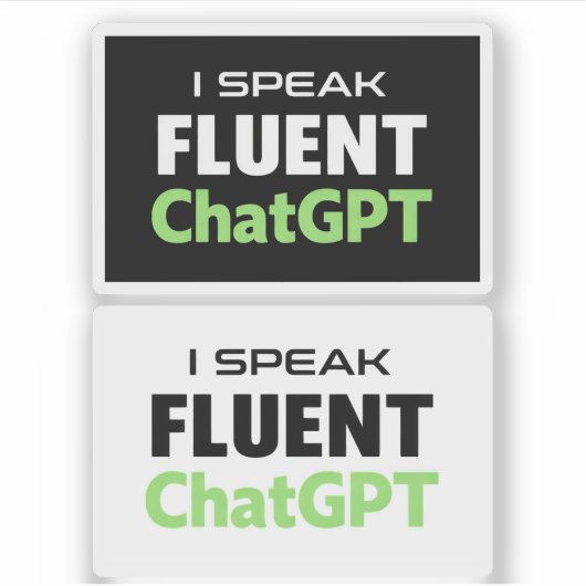 Funny ChatGPT Stickers (Devant)
