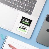 Funny ChatGPT Stickers (Laptop met iPhone)