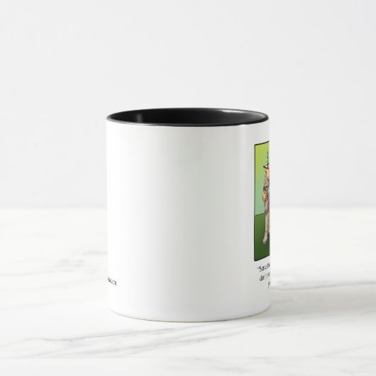 Funny Cheap Wine Humor Mok (Midden)