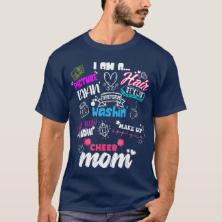 Funny Cheerleading Mom for Cheer Moms Cheer Squad  T-shirt