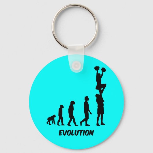 Funny cheerleading sleutelhanger (Voorkant)