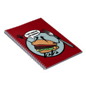 FUNNY CHEESEBURGER CARNET SPIRAL (Côté Droit)