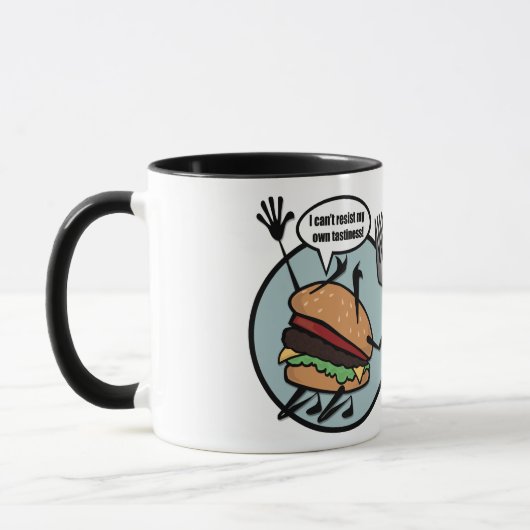 FUNNY CHEESEBURGER RINGER MOK (Links)