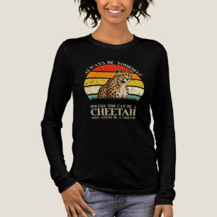 Funny Cheetah Quote Dierenvriend Wilde Kat Humor Tri-Blend Shirt