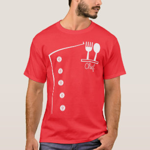 Funny Chef Costume Butcher Cuisine Cooking T-shirt