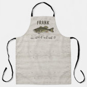 Funny Chef Fisherman Bass Fish Custom Willife Schort (Voorkant)