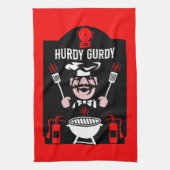 Funny Chef Hurdy Gurdy Theedoek (Verticaal)