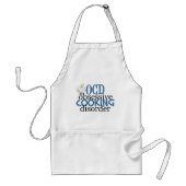 Funny Chef Obsessief-koken stoornis Standaard Schort (Voorkant)