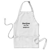 Funny chef's schort (Voorkant)