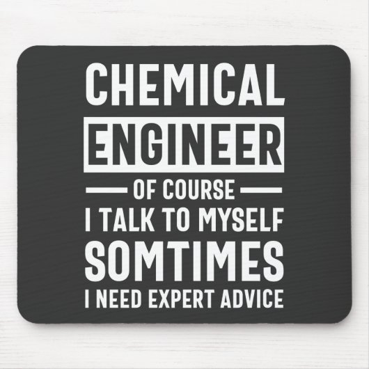 Funny Chemical Engineer Muismat (Voorkant)