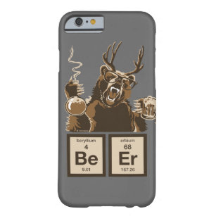 Funny chemie beer ontdekte bier barely there iPhone 6 hoesje