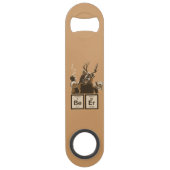 Funny chemie beer ontdekte bier speed flessenopener (Achterkant)