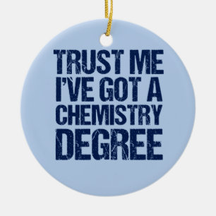 Funny Chemistry Afstuderen Keramisch Ornament