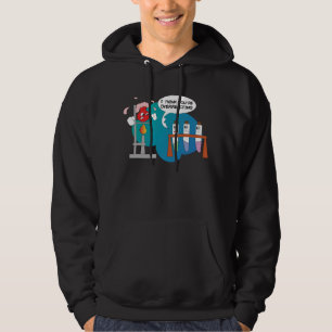 Funny Chemistry Comic Reaction Hoodie
