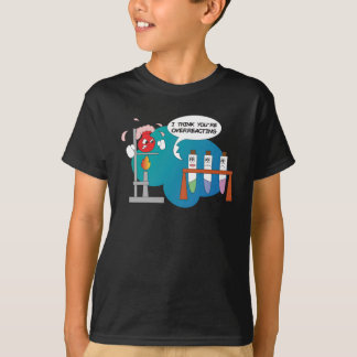 Funny Chemistry Comic Reaction T-shirt