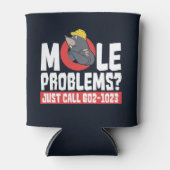Funny Chemistry Formula Mole Problem Science Blikjeskoeler (Voorkant)