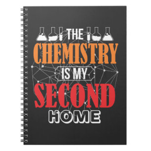 Funny Chemistry Home Science Teacher Chemist Notitieboek
